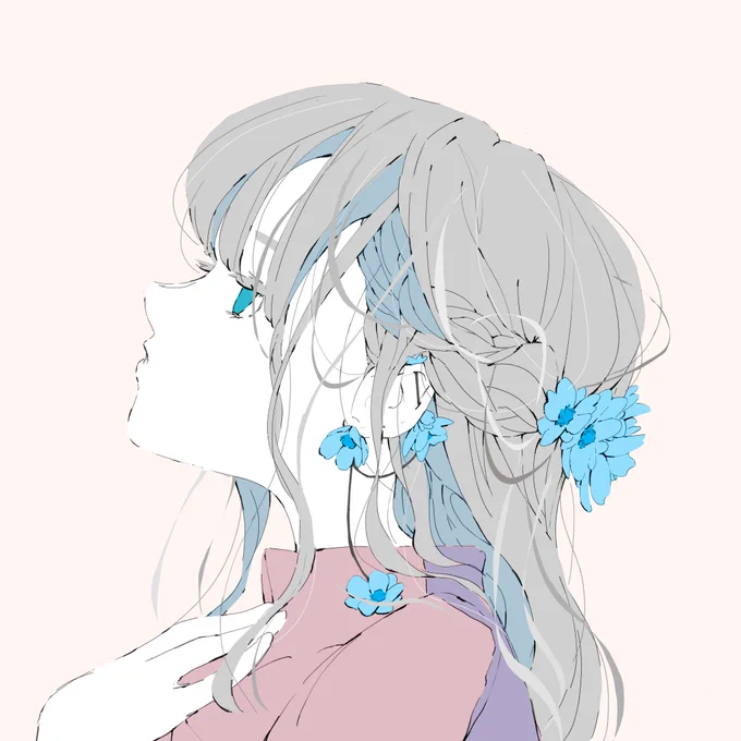 #絵を彩度100にすると超派手

四面百彩春花。 
