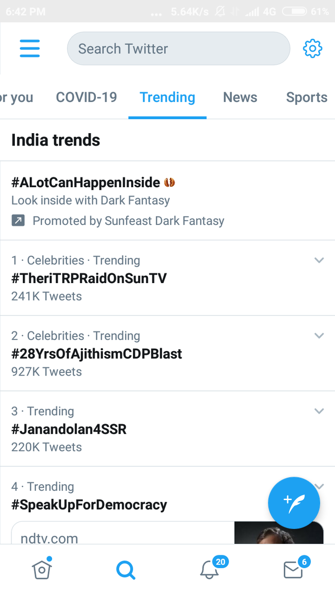 VijayTrendsPage's tweet photo. Trending No.1 Like a Boss 😎

#TheriTRPRaidOnSunTV 
#Master @actorvijay https://t.co/YJQurOYhz8