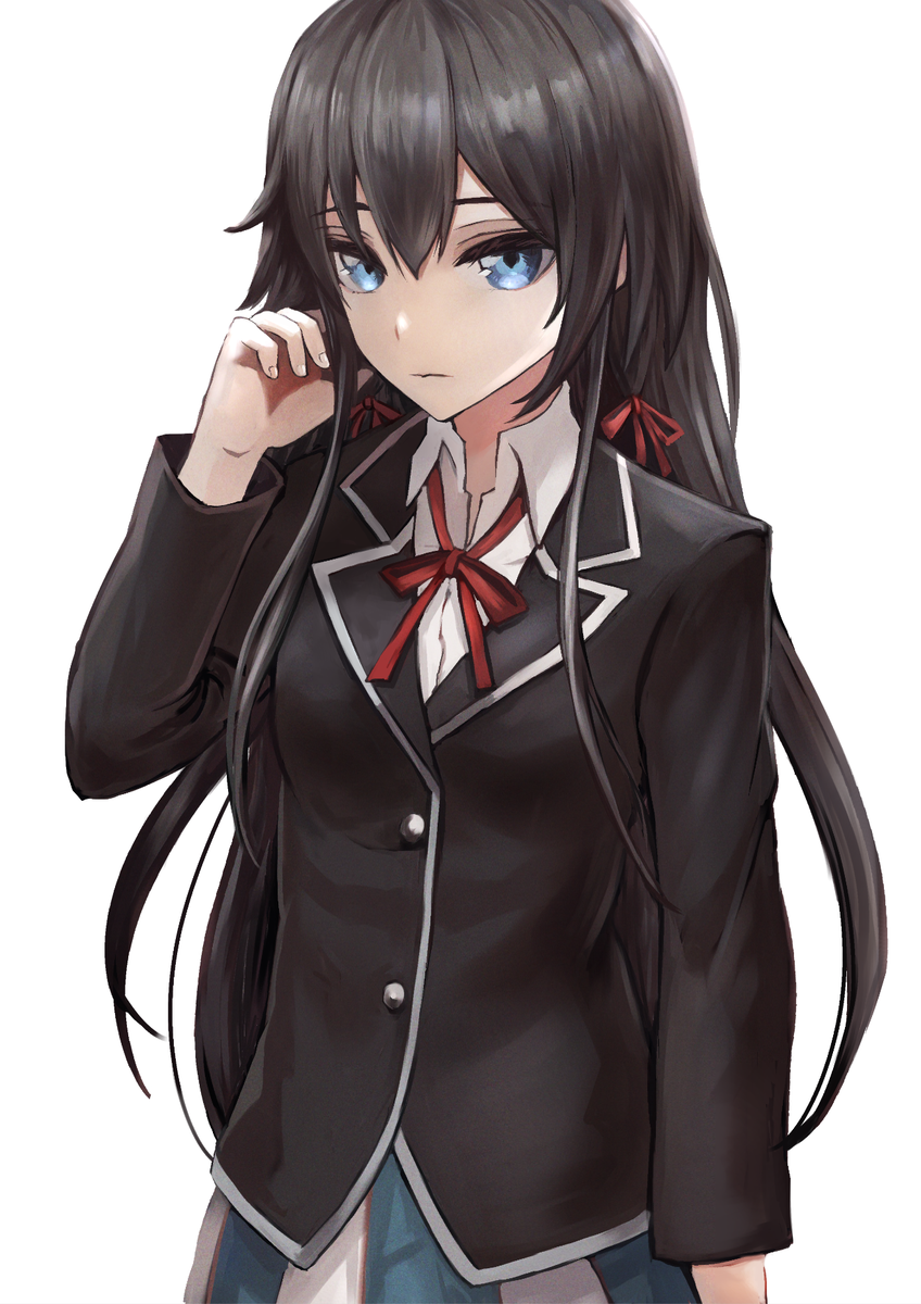 雪ノ下雪乃 「雪ノ下雪乃
#俺ガイル
#oregairu 」|さんしのイラスト