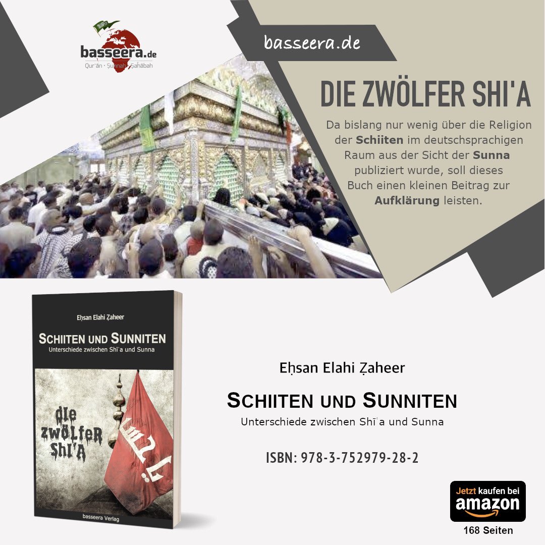 basseeraDE's tweet photo. Ab sofort bei #Amazon erhältlich: https://t.co/5TTAWlOqQv
#ZwoelferShia #shia #Schiiten #Schiismus #Schiitentum #Zwölferschiiten #Rawafid #Zwölf_Imame #Schiiten #Imam_Ali #alHusain #Fatima #Husainiyat #Ya_Husain #Zahra #basseera #koran #quran #ZwölferShia #karbala #الروافض https://t.co/4NqOXJU95A