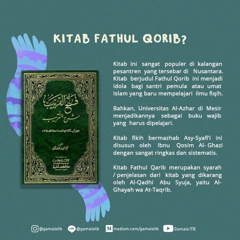 kmnu_itb's tweet photo. Wah.. 
KMNU ITB x GAMAIS ITB mau ada Kajian Kitab Fathul Qorib
yuk daftar di
https://t.co/3iRO97eosm
untuk umum yaaa... https://t.co/svyvZucVaz