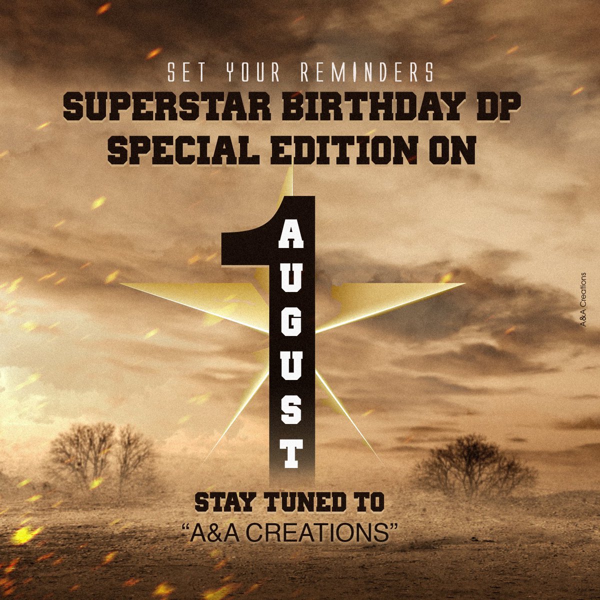 UrsAAC9's tweet photo. Mark the Date...Set Your Reminders 🗓️ SUPERSTAR BIRTHDAY DP SPECIAL EDITION on AUGUST 01st 🙌😎 Watch out space for more Exciting Surprises ⏳🤟🔥

#MaheshBabuBdayCDP #SarkaruVaariPaata 
@urstrulyMahesh https://t.co/9UytQ0ddg2
