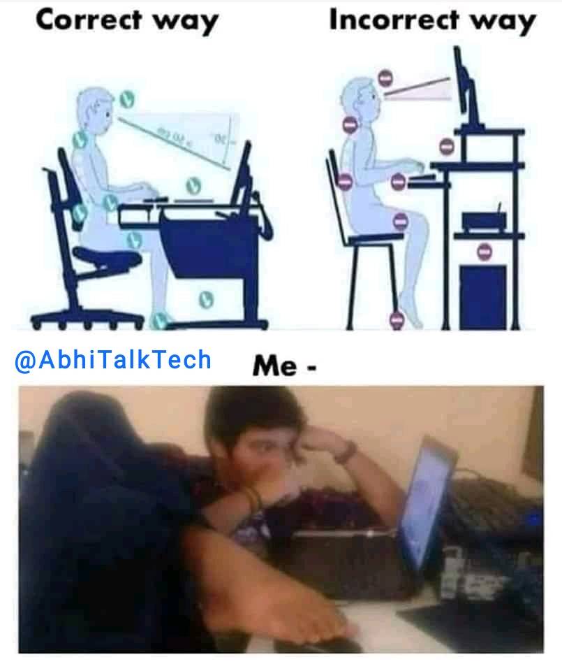 AbhiTalkTech's tweet photo. Which is your position
#abhitalktech #techmeme #meme #funny #computer #computerknowledge #technology #tech #lol #ig_tech #laptop #hp https://t.co/z71Me582hA