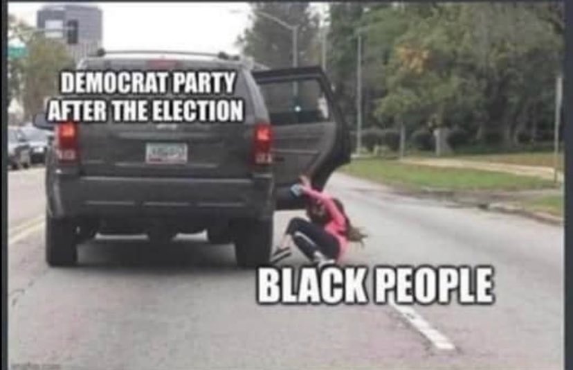 VernonForGA's tweet photo. The @DNC dumps black voters every 4 years after the election for the past 49 years.  Now @joe Biden has a dream of helping the Black community if he gets elected, but @realDonaldTrump has record of helping the Black community and all Americans. Vote #teamtrump2020 #feeltheVern https://t.co/uUr20NePk2