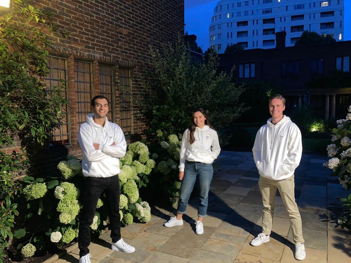 BionicsAugment's tweet photo. Three smiling founders as we have some exciting news to reveal 🤫 and no it’s not AB sweaters.....stay tuned! https://t.co/EWJKtZ8rkf