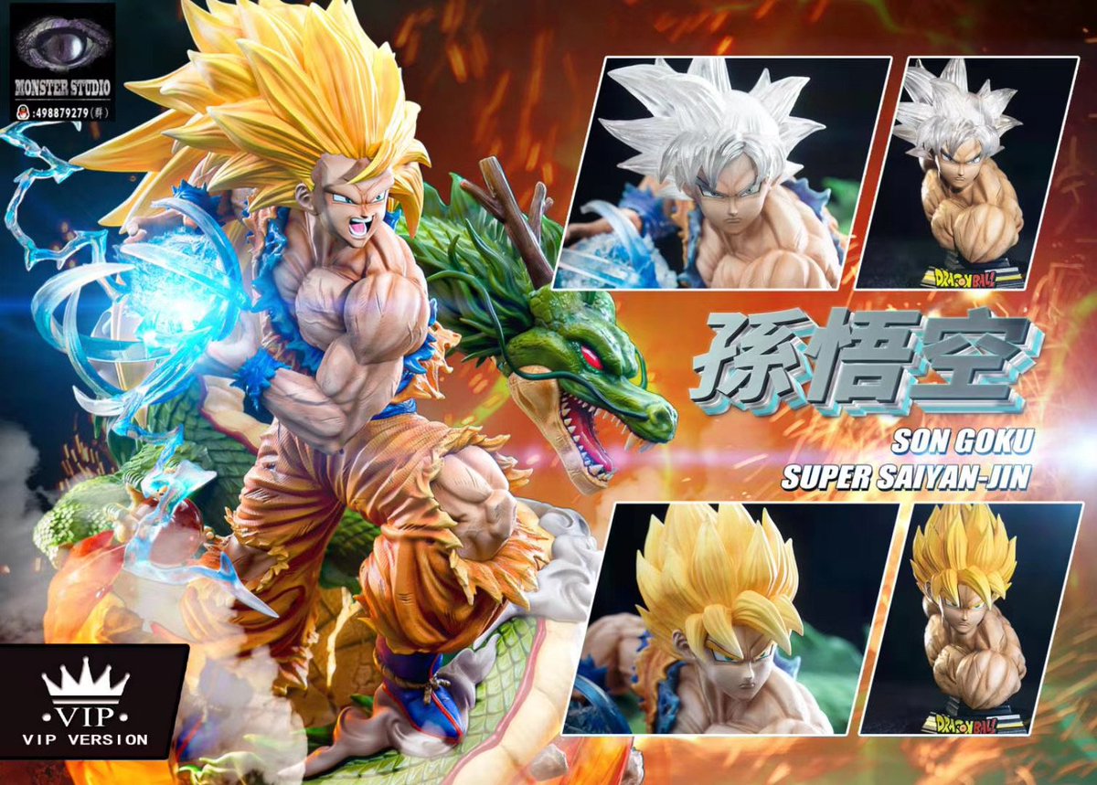 MundoKame's tweet photo. #MonsterStudio - Super Saiyan 3
- 353 € sin contar los gastos de envío!
- Versión VIP y versión DX
- Escala 1/6
- Medidas: 41 x 34 x 30 cm
- Con LED
- Lanzamiento: dic 2020 - marzo 2021
- PO abierto!
#DragonBallZ #DragonBallSuper #GokuSSJ3 #GokuUltraInstinct #GokuSSJ #Goku #DB https://t.co/KoZcBsEC4m