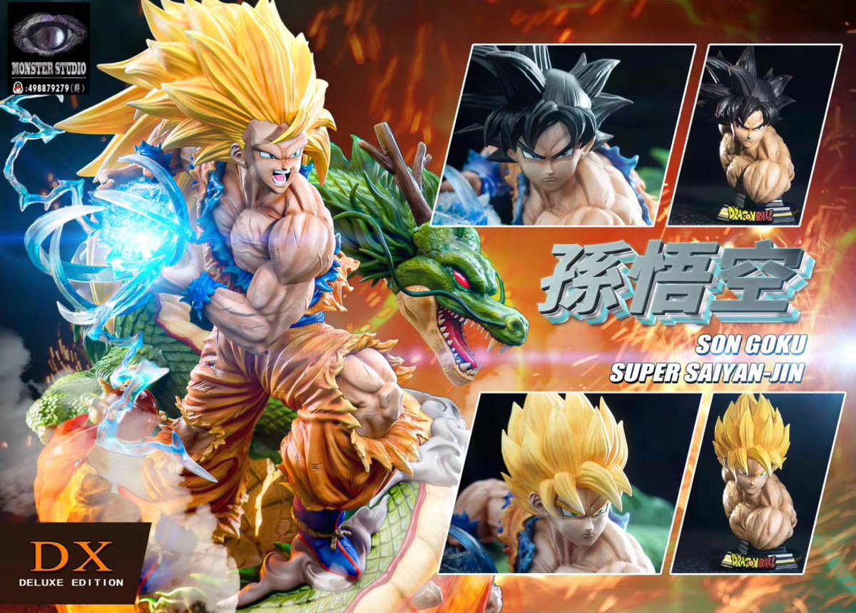 MundoKame's tweet photo. #MonsterStudio - Super Saiyan 3
- 353 € sin contar los gastos de envío!
- Versión VIP y versión DX
- Escala 1/6
- Medidas: 41 x 34 x 30 cm
- Con LED
- Lanzamiento: dic 2020 - marzo 2021
- PO abierto!
#DragonBallZ #DragonBallSuper #GokuSSJ3 #GokuUltraInstinct #GokuSSJ #Goku #DB https://t.co/KoZcBsEC4m