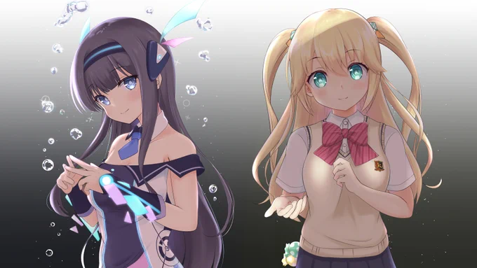 あかりちゃんが間に合いそうにないので、今月描いたASTERISMの二人でご容赦を??
オンゲキ2周年おめでとうございますっ!!
今後もさらなる驚きと、ワクワクさせる物語を、楽しみにしています?
#祝オンゲキ2周年 
#オンゲキ 