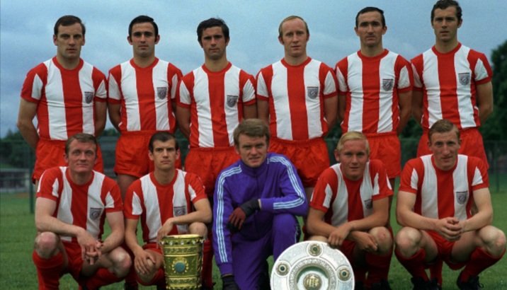 The following season, under new coach Branko Zebec, Bayern won a league and Pokal double, the first in the club's history.