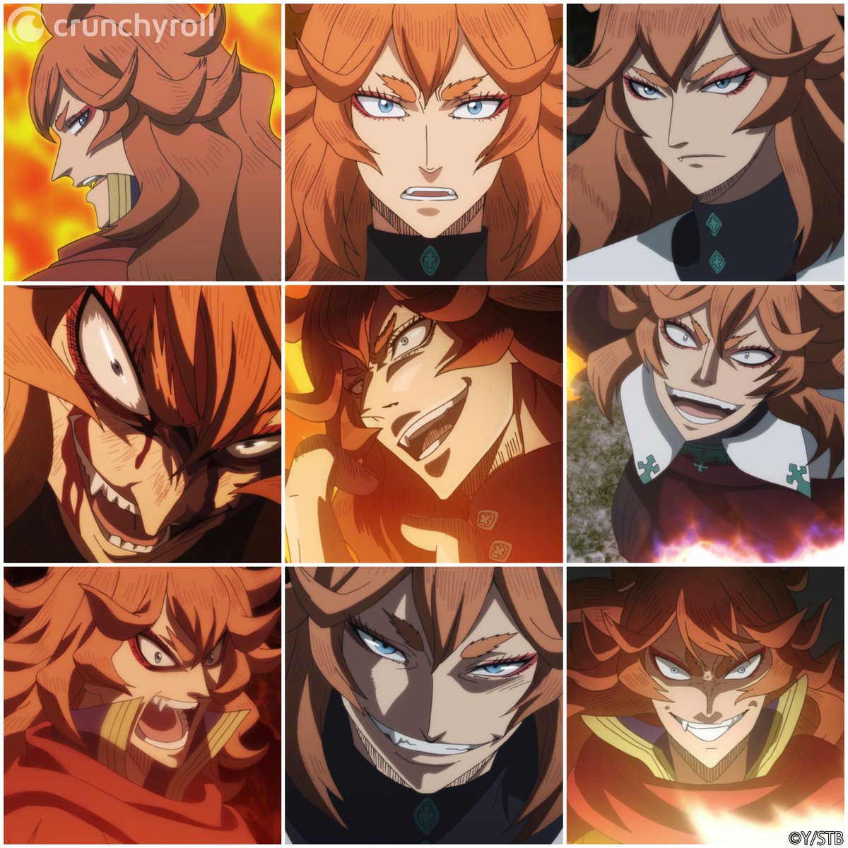 Crunchyroll's tweet photo. (7/26) Happy Birthday, Mereoleona! 🔥🔥🔥 (via @BlackClover_EN) https://t.co/aE4llxojvy