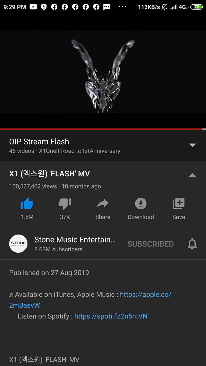 ierajunpyo17's tweet photo. Stream #Flash become habit now bcs i still wanna catch red bg butterfly..
#이순간을_기억해줘_플래시1억뷰
#Lightup_Flash_100M
@x1official101 https://t.co/3HQ3SigQ2U