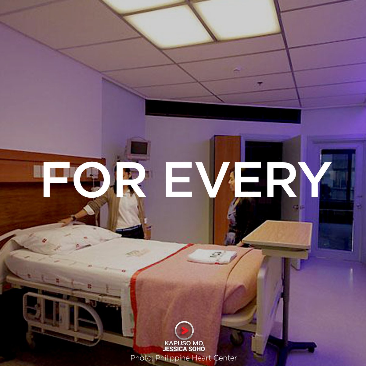 KM_Jessica_Soho's tweet photo. Hindi dapat pribilehiyo lang ng iilan ang serbisyong medikal. Dapat abot-kaya ito ng lahat. #KMJS15 https://t.co/9d0sDokJX6