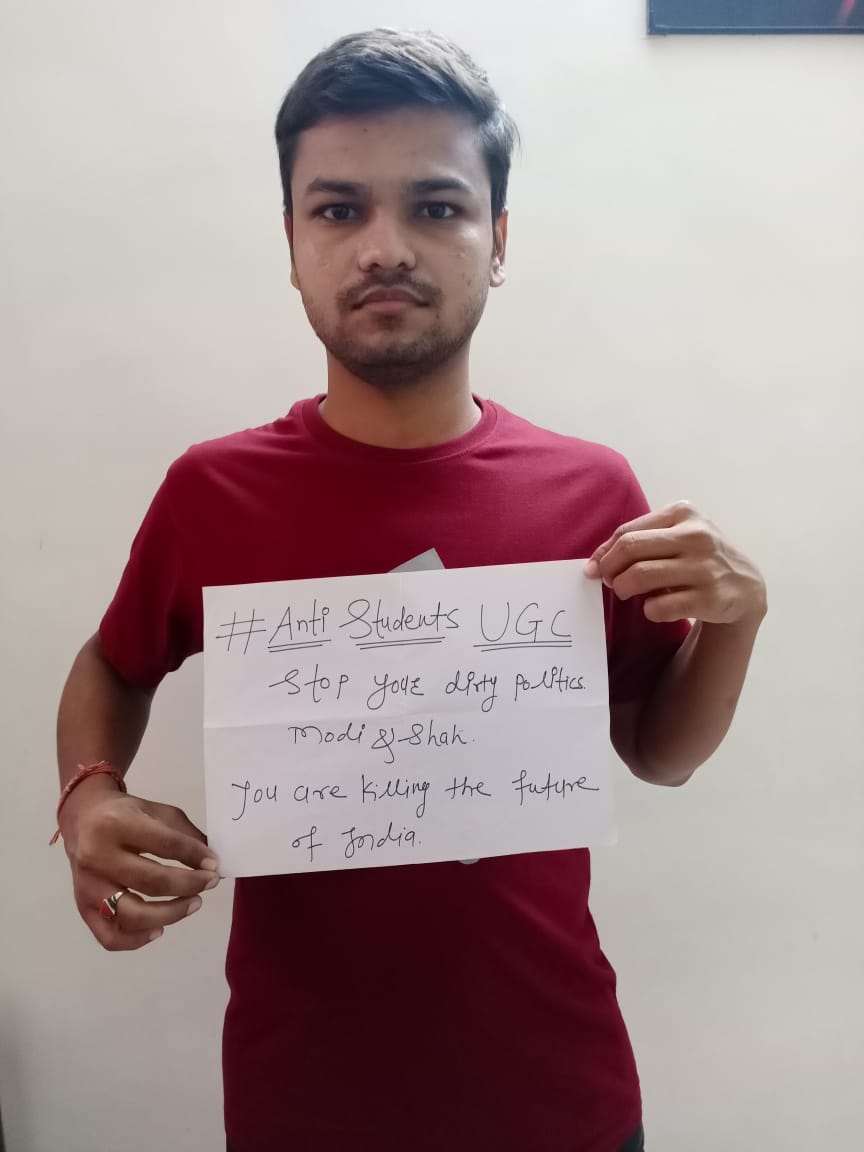 sahil_mparsekar's tweet photo. #AntiStudentsUGC
#StudentsLivesMatters
#CancelFinalYearExams https://t.co/bMN97GLccz