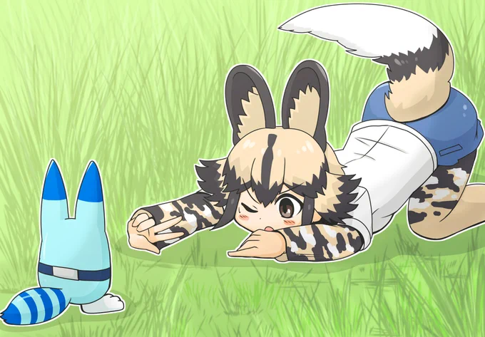 #絵を彩度100にすると超派手思いのほか派手になりました 