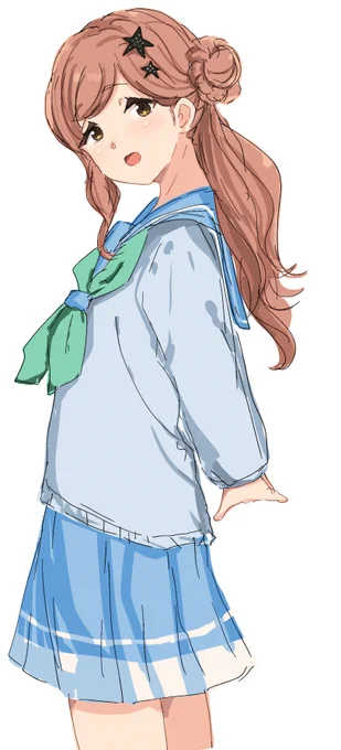 #ユーフォヘアアレンジ 
?君の名は? 