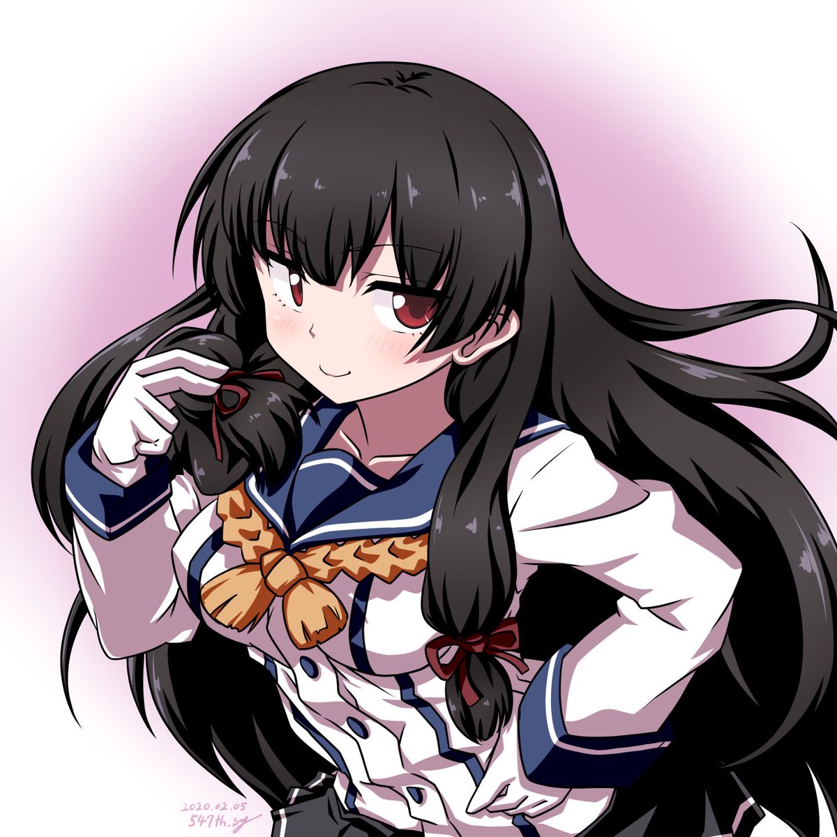 磯風(艦これ) 「なんかまともに描いてるの少ない気が...
#みなさんの陽炎型のイラスト見せてくだ」|547th_syのイラスト