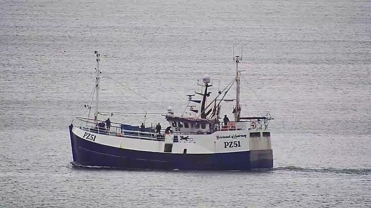 NewlynFishing's tweet photo. Be Warned You #CornishHAKE out there Hiding in the #CelticSea ‘Your Worst Nightmare is on his way’ as the #HakeMan @Alan_J_Dwan is heading your way as ‘Relief Skipper’ of @GovenekOfLadram intent on Putting @MSCintheUK #CornishHAKE onto #ResturantTables &amp; #Fishmongers Trays! https://t.co/c40c9xFBUG