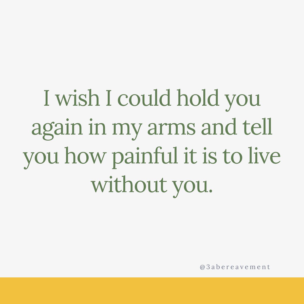 3ABereavement's tweet photo. I wish ❤️⠀

#grief #griefjourney #griefandloss #griefsupport #griefquotes #missingyou #foreverinourhearts #gonebutnotforgotten #inlovingmemory #houstonnonprofit #3ABF https://t.co/BKh5W8rW9a