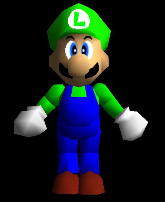 I nominate leaked Luigi from Mario 64 as @BabeyoftheDay