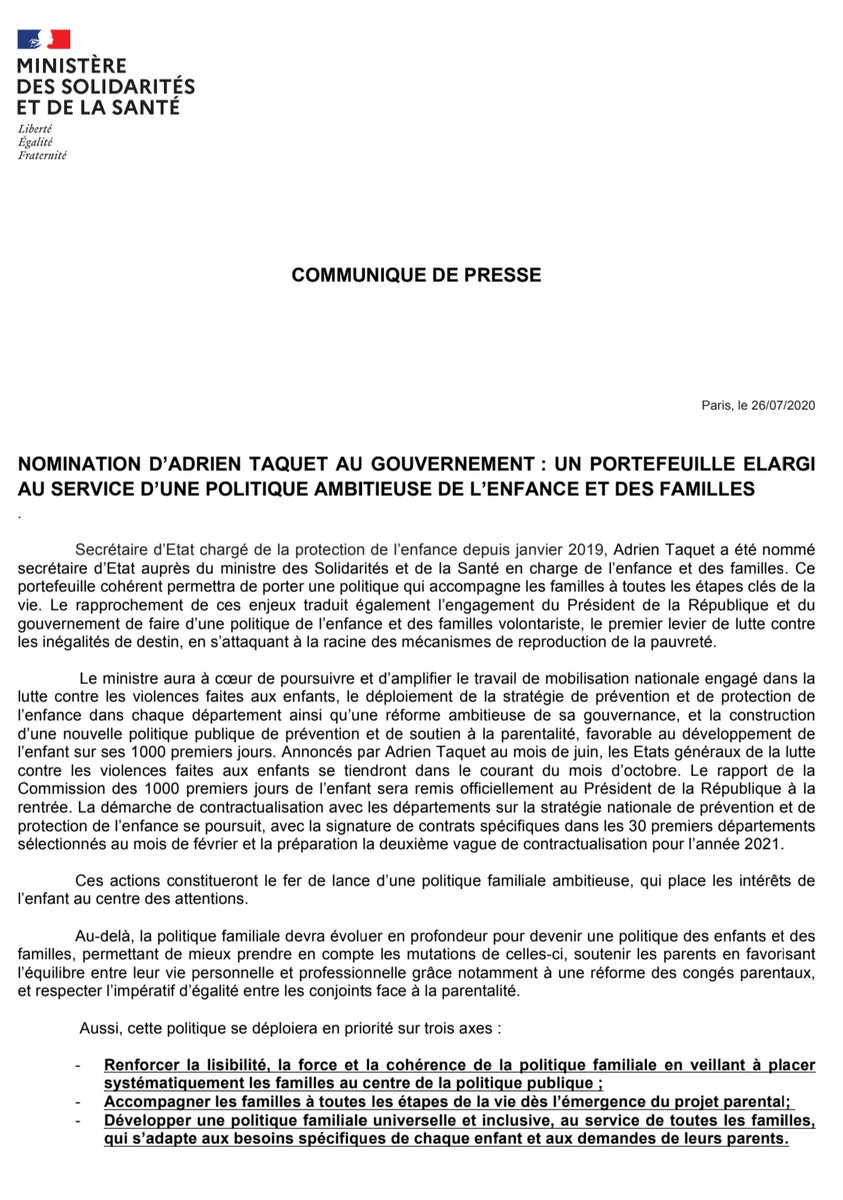 Adrien Taquet tweet media