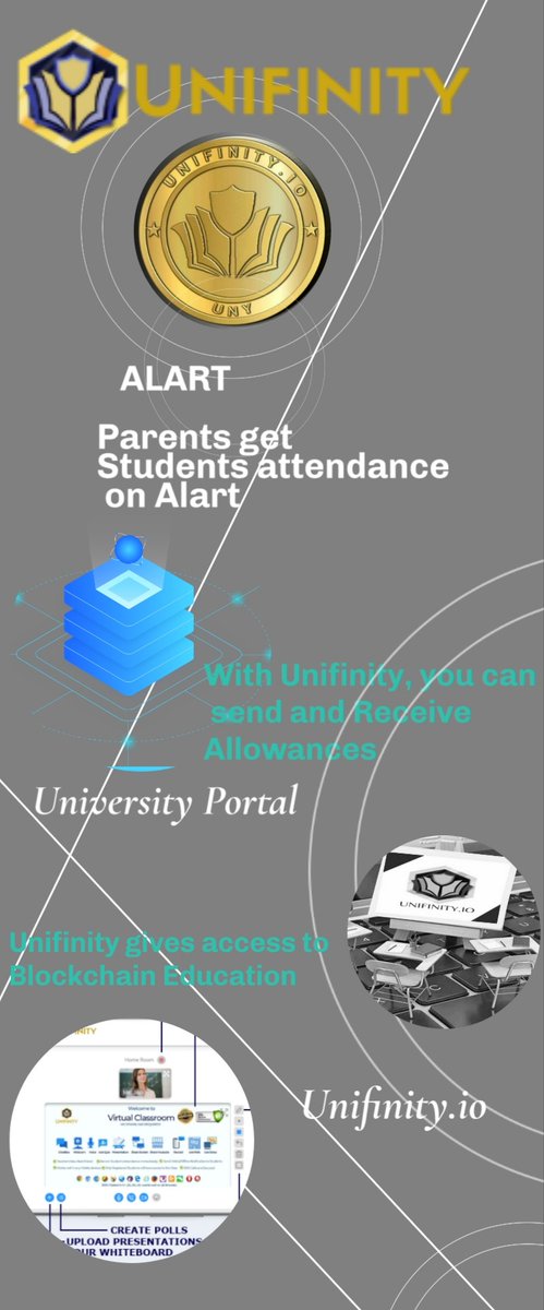 jeomov1's tweet image. TOKENIZING THE
EDUCATION SYSTEM WITH UNIFINITY

#Unifinity
#education
#blockchain

unifinity.io