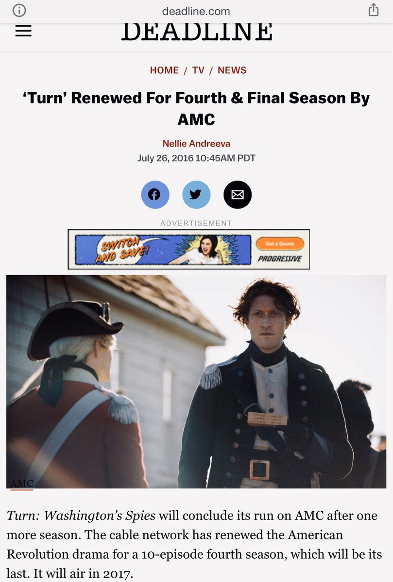 __greenie_'s tweet photo. TURN fans, remember 4 years ago today? #AMCTurn https://t.co/dpgyzFva3f