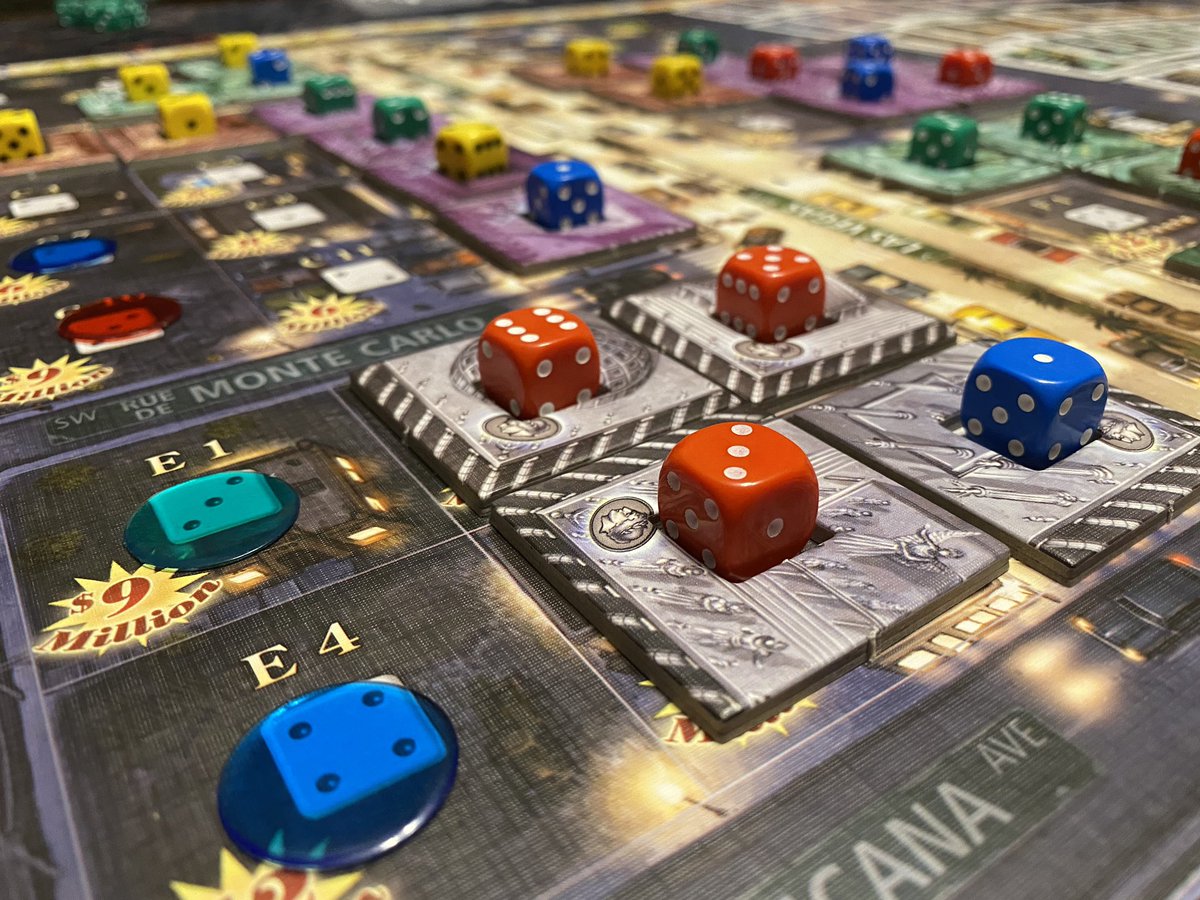 TheNoCubeZone's tweet photo. A Wisdom for Wizards community favorite hit the table this weekend! Lords of Vegas is always a fun time! #VegasBaby #LordsOfVegas #DiceGames #RollThemBones https://t.co/re5Cf84wz4