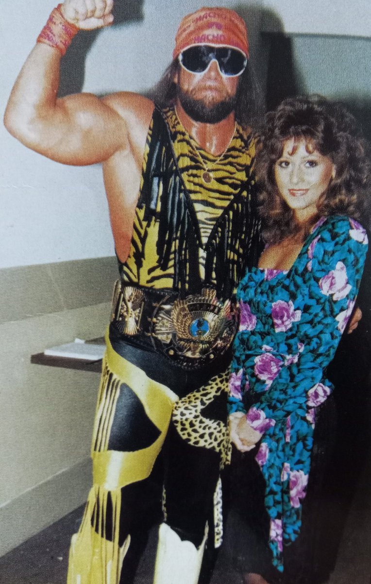 Rasslin History 101 On Twitter Wwf World Heavyweight Champion Macho Man Randy Savage And The First Lady Of Wrestling Miss Elizabeth Back In 1988 Machomadness Https T Co Xwvwjzflot Twitter