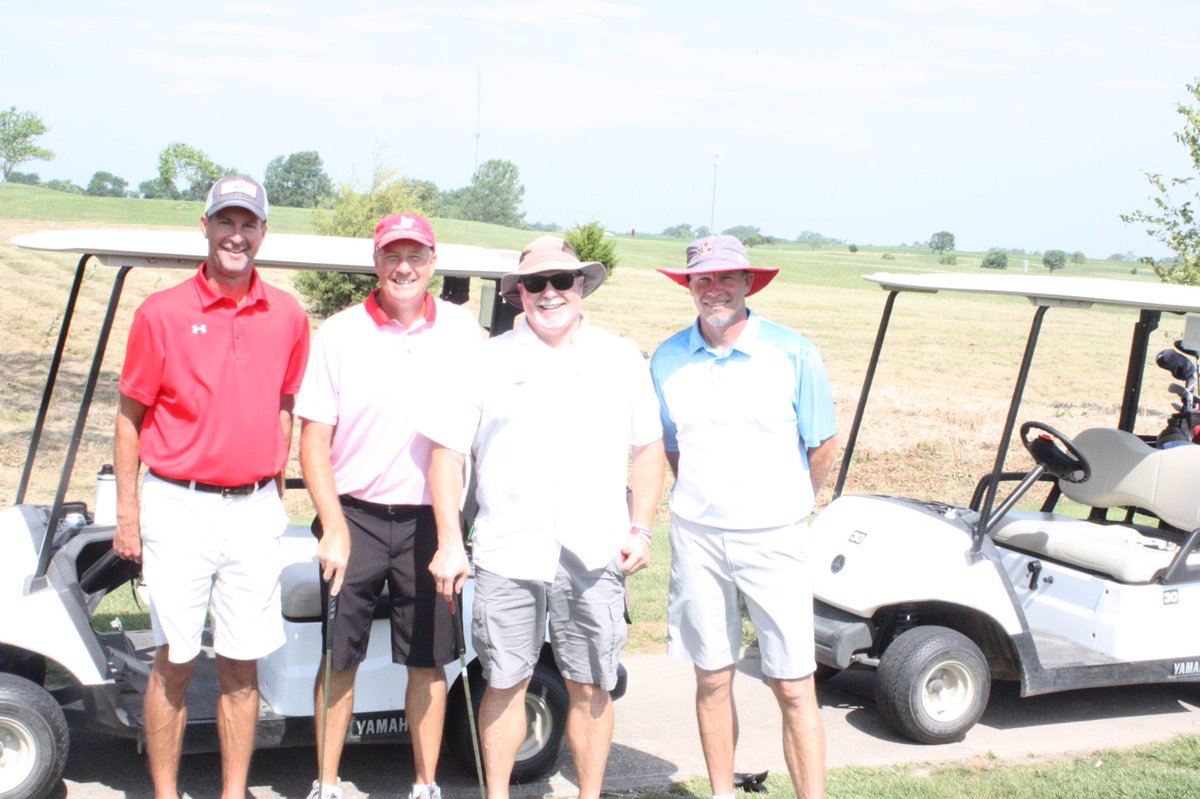 LawsonAlumni's tweet photo. 20th Annual Golf results for A Flight, 1st Place with a score of 56 (edging out the next team in a card playoff) was the admin/coaches team of Scott Harold, Brad Smith, Clint Ross, and Todd Dunn. https://t.co/ObCJHZfUMw