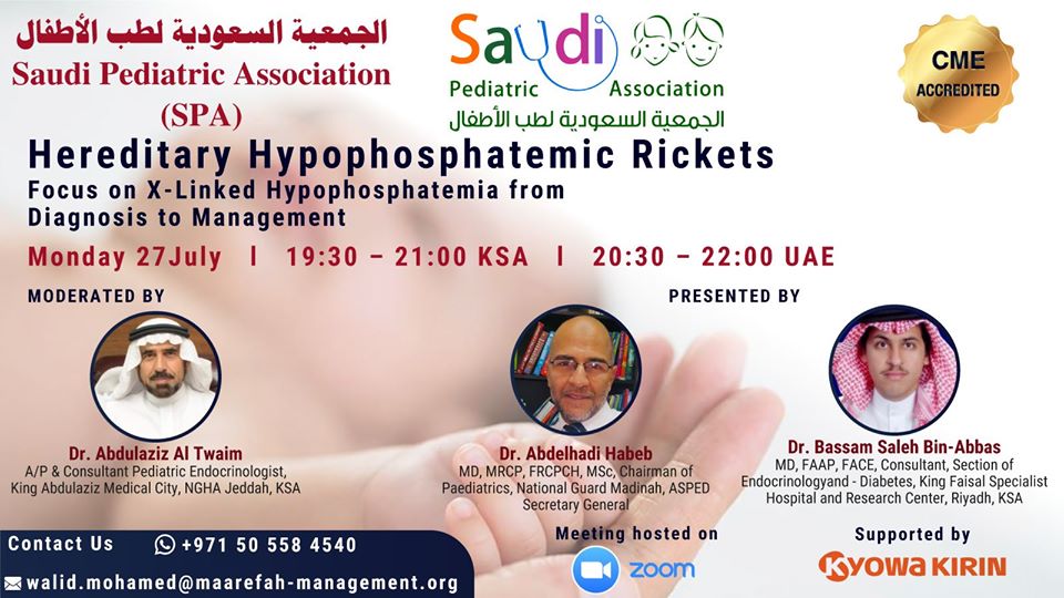 IntlPaedia's tweet photo. Last chance to join our webinar: Hereditary Hypophosphatemic Rickets : Focus on X-Linked Hypophosphatemia from Diagnosis to Management
Register now: https://t.co/6PGCz4gm9c https://t.co/0Tdy7dlN7W