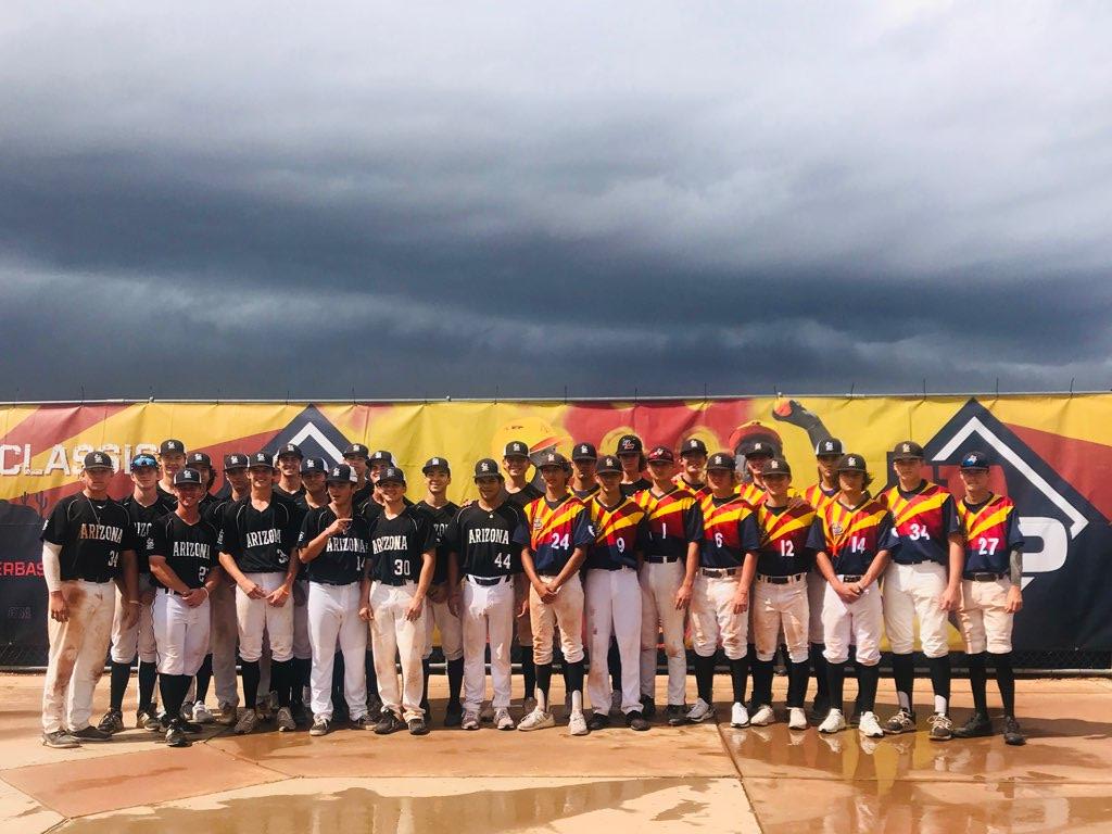 Tryouts/workouts start this Tuesday for 20/21 season.  12u 13u 14u 15u 16u 17u 18u.  Hs age kids play in Frosh (2) Soph (2) Junior (1) Senior (1) Classics in Oct.  WP in Sept (Fl) Sandlot College Showcase.  Also PG USA PW WP USSSA TCS and others.  Inquiries to azsandlot@gmail.com