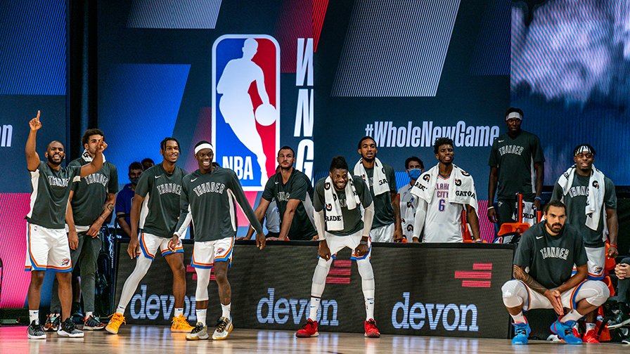 okcthunder's tweet photo. Teammate goals. https://t.co/j4xXkQqPNV