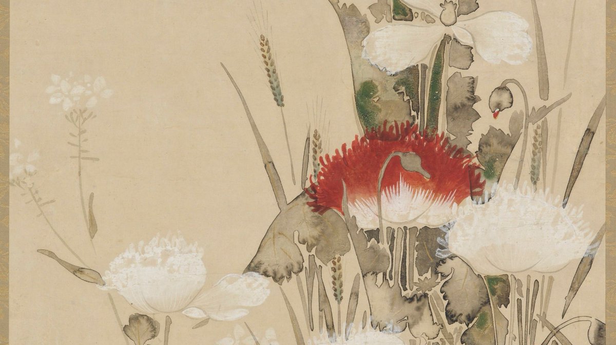 NatAsianArt's tweet photo. Register for "Religion and Spirituality in the Museum": https://t.co/yzhYp1BXdS
#Smithsonian leaders, and scholars of #ArtHistory & #Religion discuss how #Museums can be spaces of solace & spiritual reflection.
๐ Detail, "Red and white poppies" via #OpenFS: F1901.26 https://t.co/ec6j7JIoLy