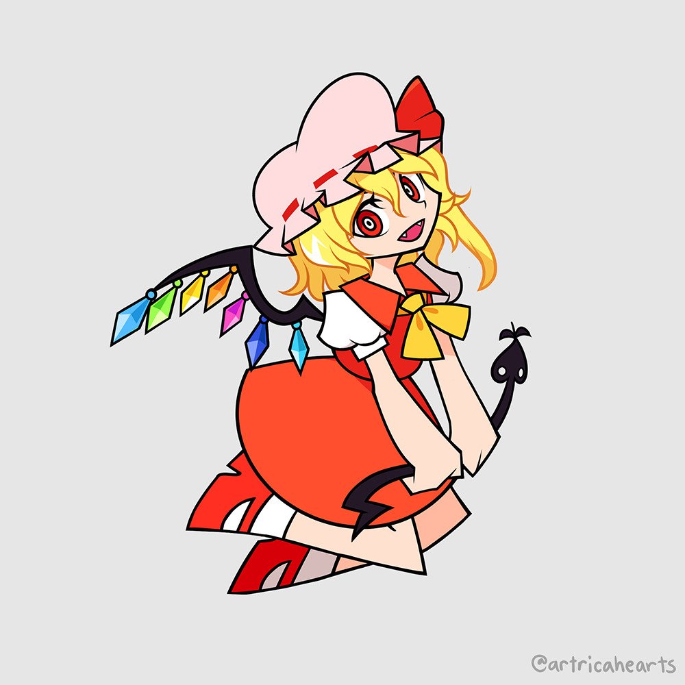 it's flan-chan!! 🦇♥️

#touhou #flandrescarlet