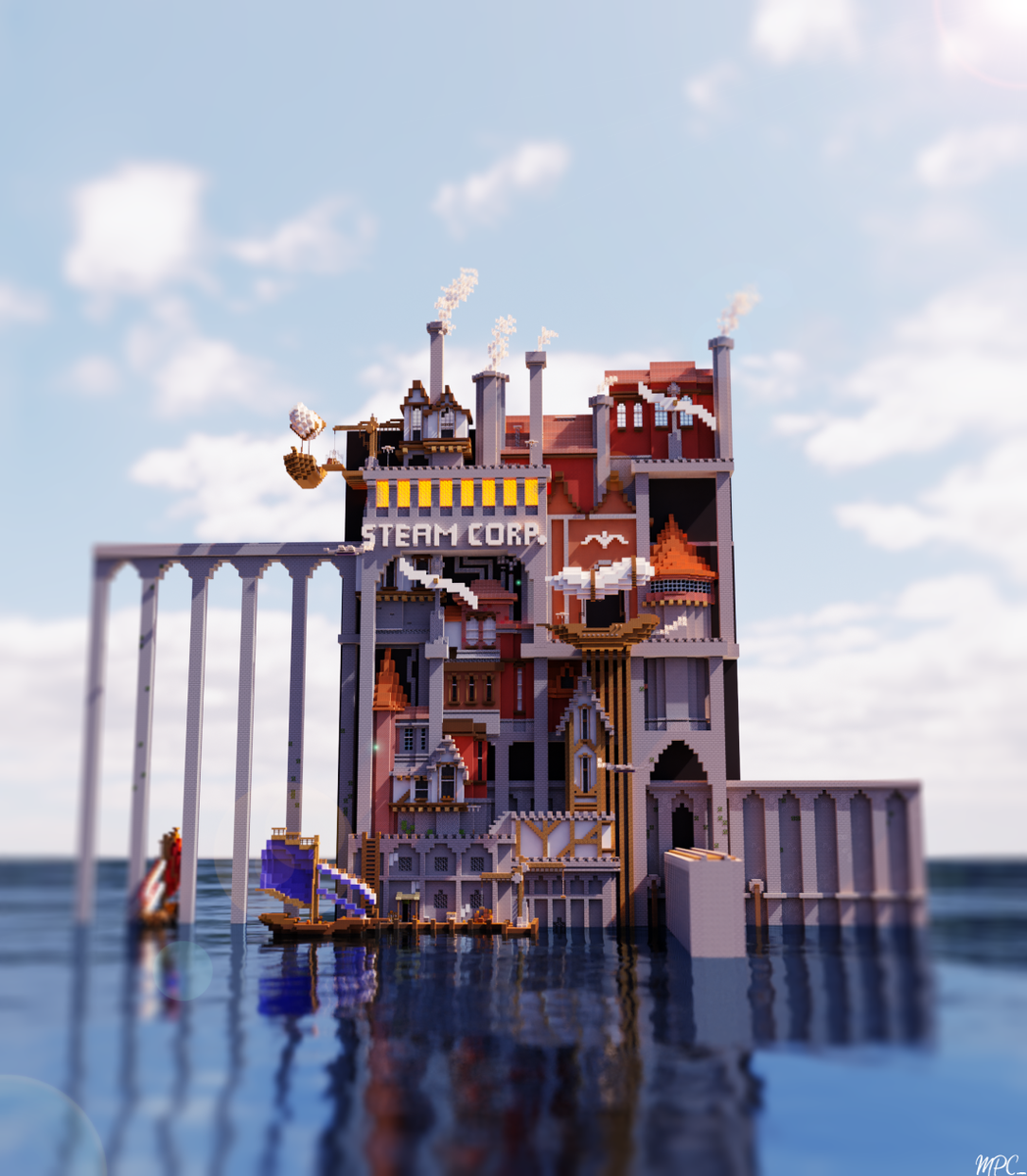 🌆The City on the Wall. Home of Steam Corp. (Made up company)

🛠️Built on: <a href="/BuildersRefuge/">Builder's Refuge</a> 

📸Renders by: <a href="/Vnikus_Builds/">Vnikus Builds</a> &amp; <a href="/MpcBuild/">MPC_</a>