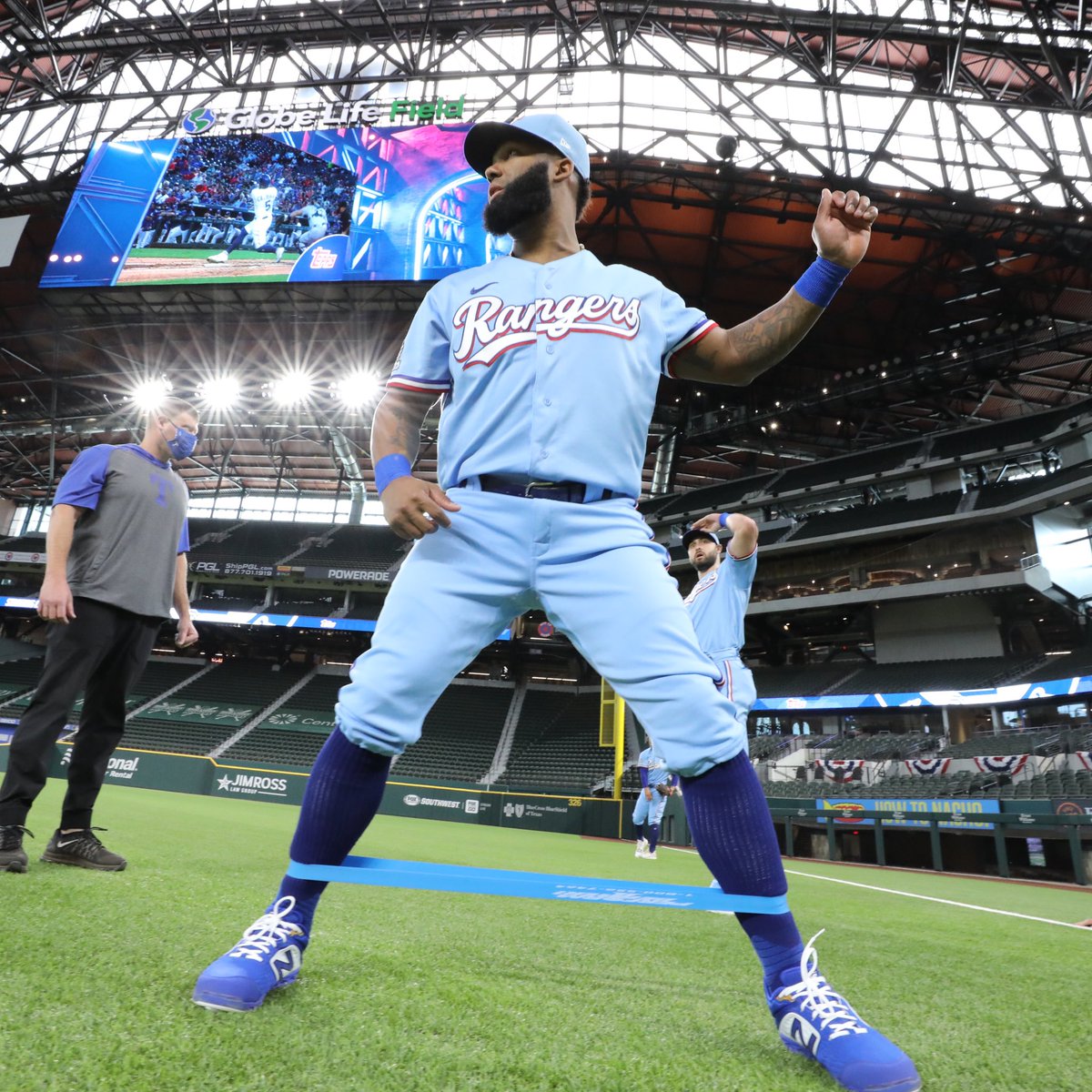 Rangers's tweet photo. Sunday best. https://t.co/hW9JJx93vq
