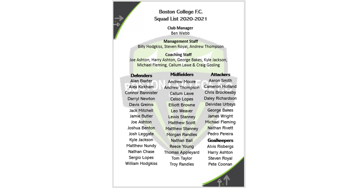 Squad List for 20-21 Season Announced!
pitchero.com/clubs/bostonco…