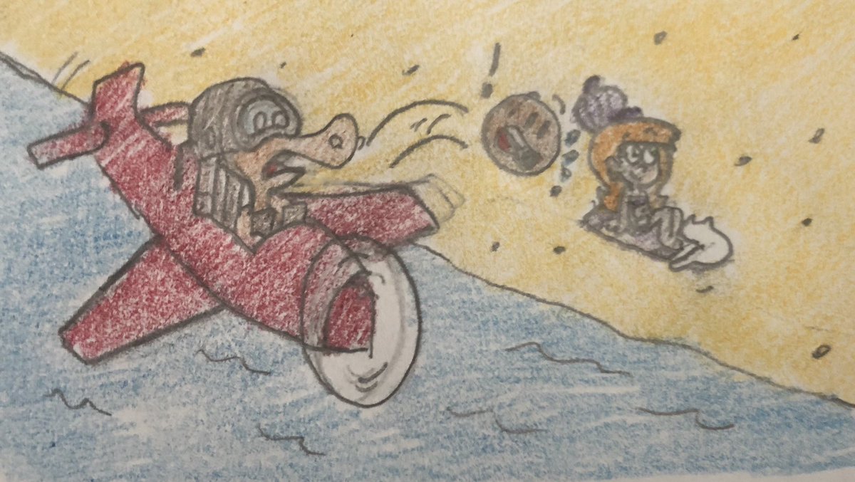 JJSponge120's tweet photo. OC July Day 26 - Airplane
Whoops! Carl fell out of the cargo hold of Avan’s airplane! OC July was made by @nemolee_exe.
#OCJuly #OCJuly2020 #Airplane #Coconut #Camel #Beach #Girl #Cat https://t.co/mYx9k8kVxL