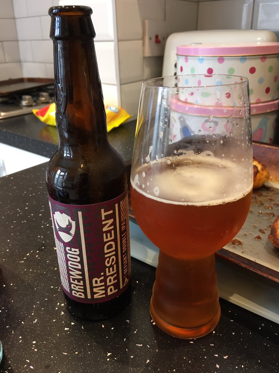 Another cracking beer from <a href="/BrewDog/">BrewDog</a> @BrewDogJames it’s hard to narrow down a favourite but this bold Double IPA is certainly a winner! 🍺
