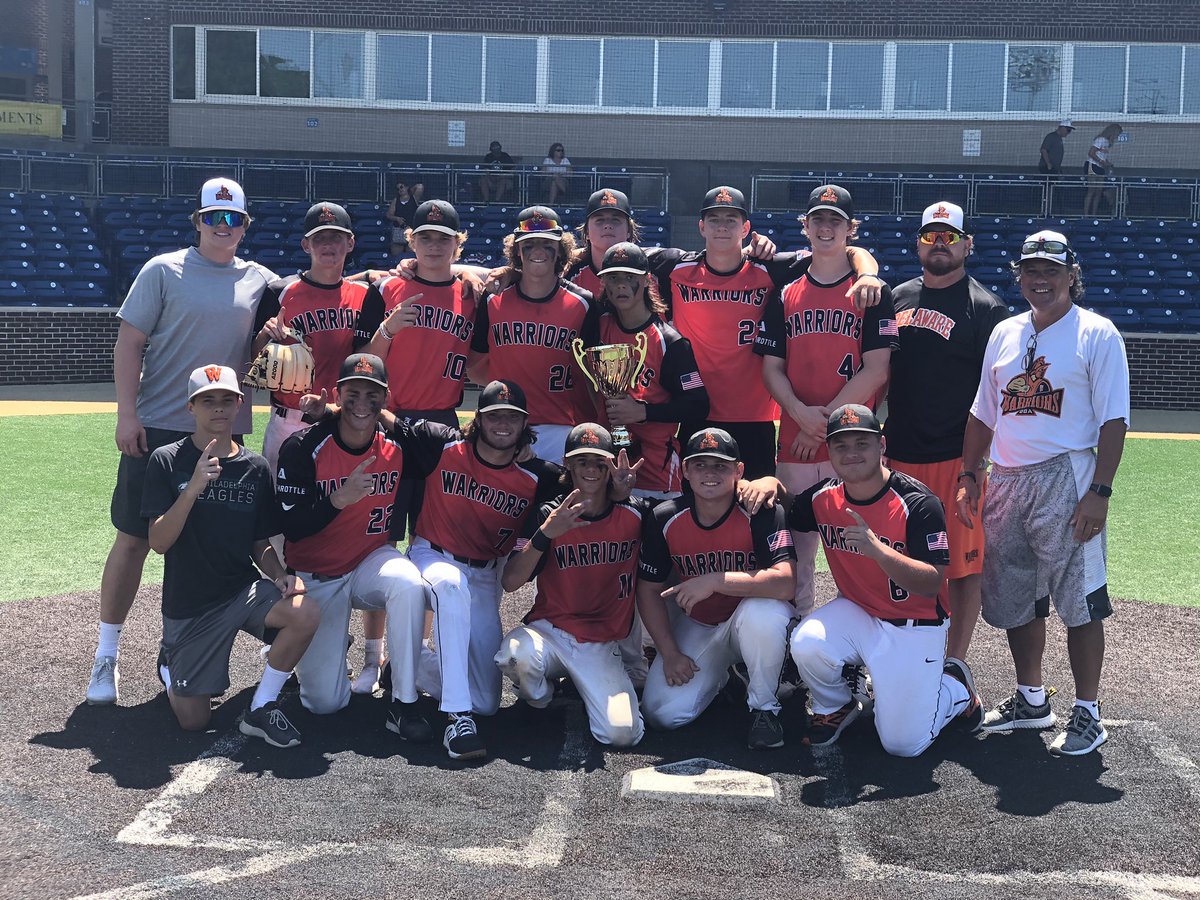 DynamicBaseball's tweet photo. Champs of 2020 Dynamic Baseball World Championship goes to Akadema Warriors 17u defeating @time_north for the title! Congrats to winner and runner up! #DynamicWC https://t.co/DdVo3LdC89