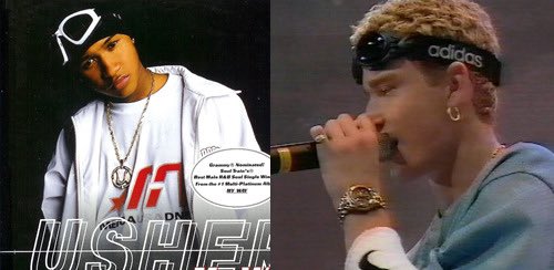 All the times Justin Timberlake thought he was Usher. A Thread.