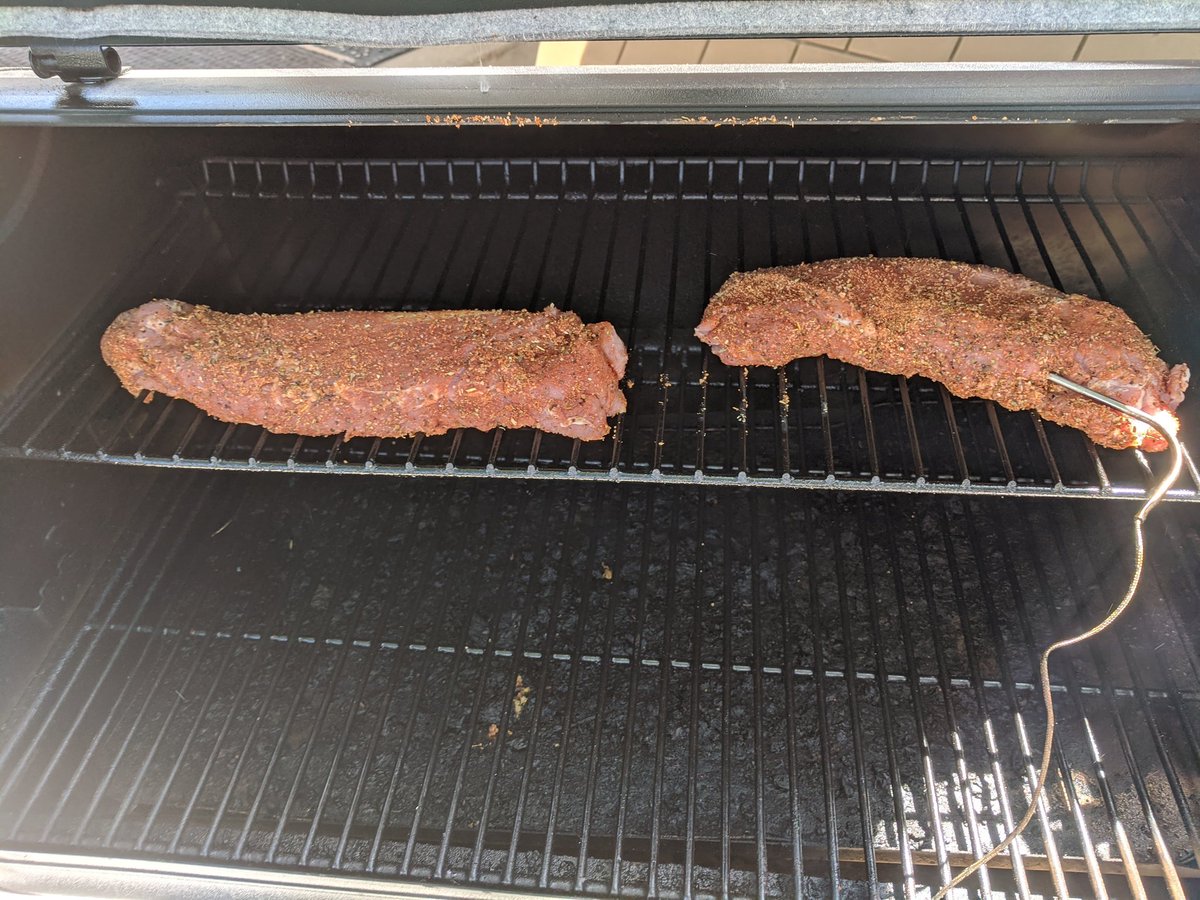 Smoking some pork loin today with the last of my Burk's Happy Mouth spice rub. So excited!

<a href="/GameToppersLLC/">Game Toppers - Late pledge now and save!</a>