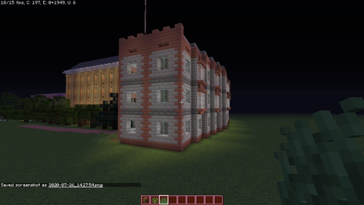 LordGamer6561's tweet photo. Builded new #panelhouse in #SunrizeVillage in #Minecraft 1/2 π https://t.co/CqLa87qkgK