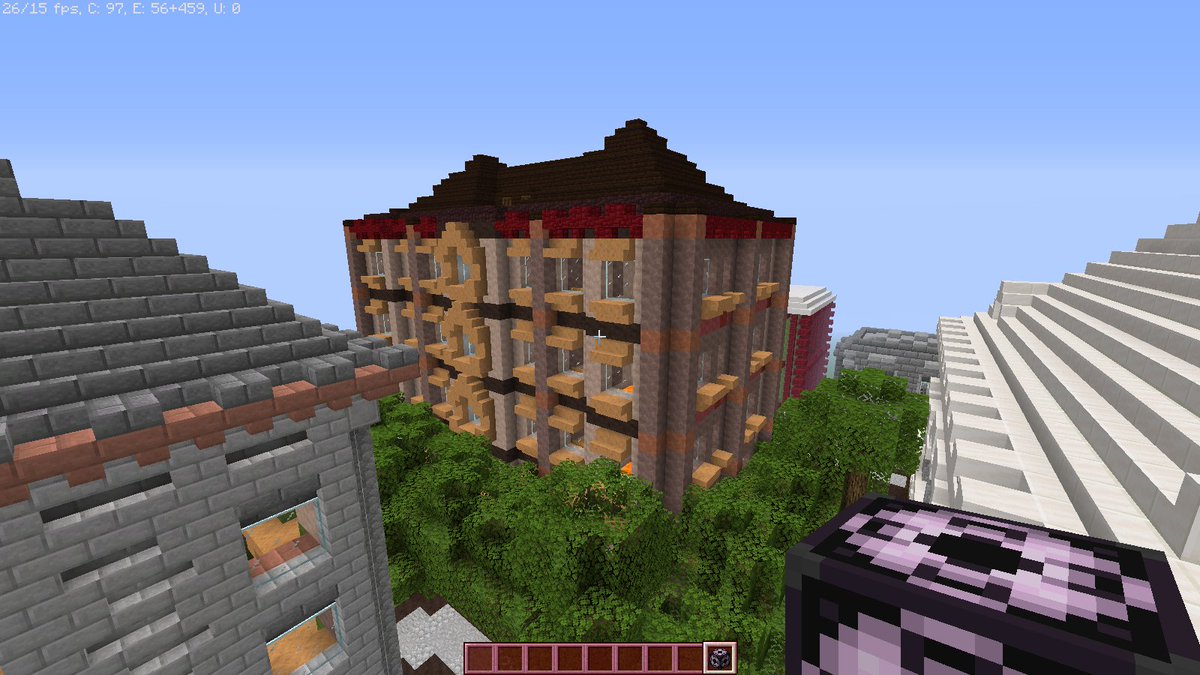 LordGamer6561's tweet photo. #panelhouse with #architecture in #GlasstyCity in #Minecraft π https://t.co/IbGohQijGV