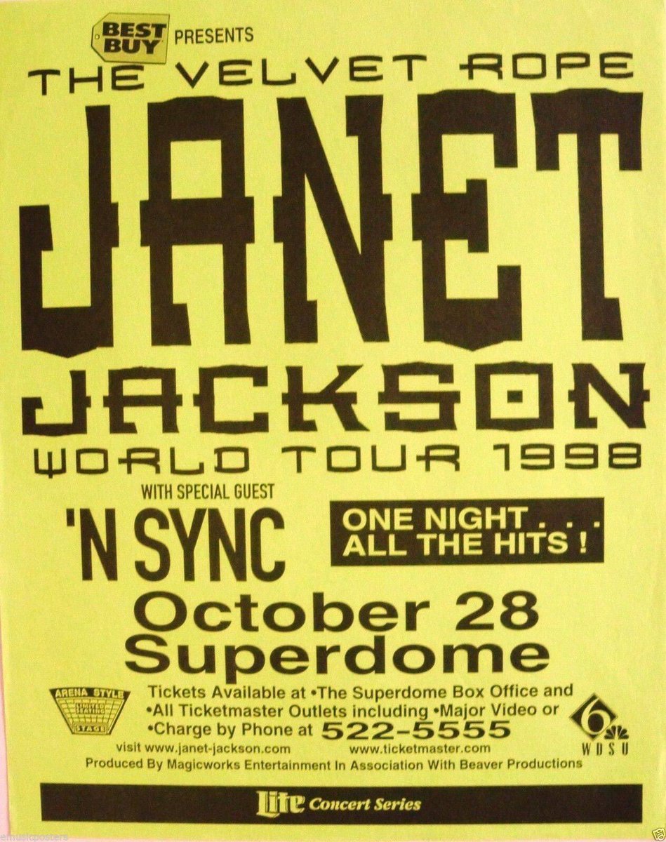 Both Usher and Justin [with NSYNC] opened up for Janet Jackson during her Velvet Rope tour in 1998. Janet mentored both young men into the professional performers they are today and introduced them to bigger audiences.