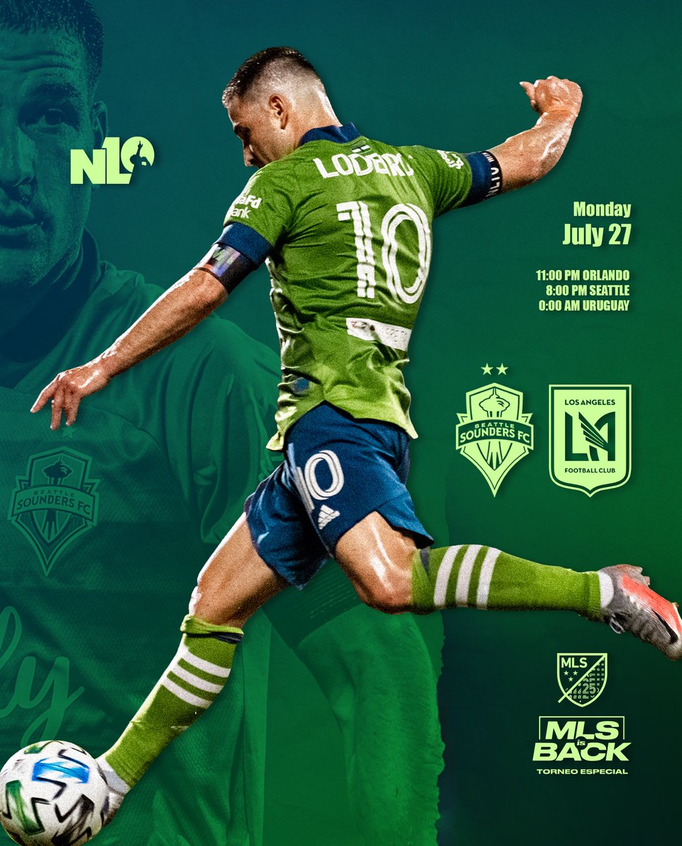 Mañana #GoSounders 🟢🔵 8PM PST // 11PM EST // 00AM 🇺🇾