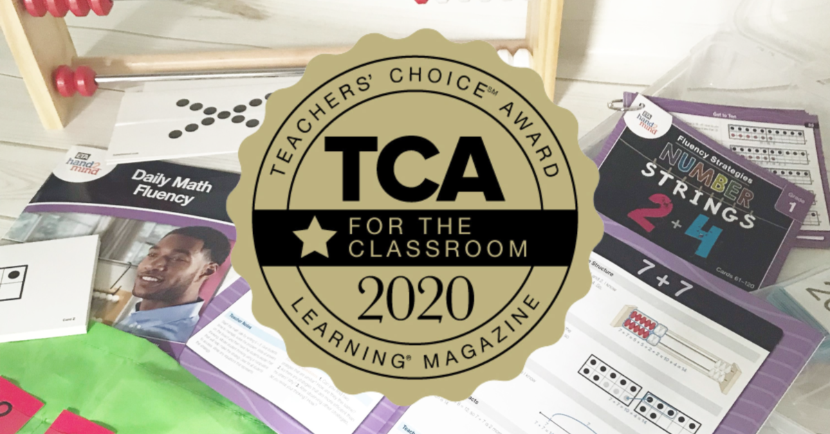 hand2mind's tweet photo. Daily Math Fluency has won a 2020 Teacher's Choice Award for the Classroom from Learning Magazine! 🌟
#learningmagazine #teacherschoiceaward https://t.co/fxlEwfrnX4