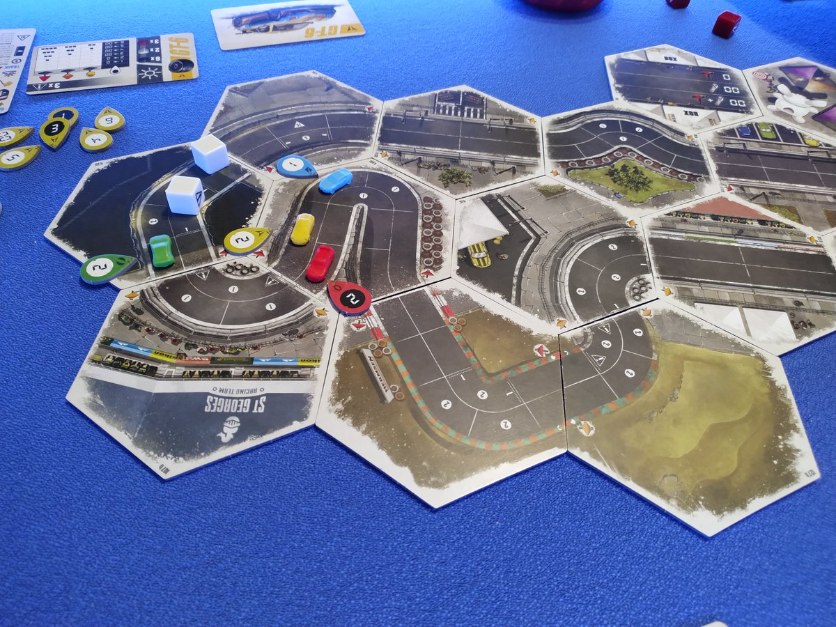 icampo34's tweet image. Hoy se ha dado una sesión variada de partidas a 4.
Como plato principal, estreno de #RallymanGT con una carrera a dos vueltas al circuito de Monaco. 
De segundo plato, otro estreno, #Robotlab una versión simpática del Virus pero con mas chicha. 
Y de postre un majete #Rollecate.