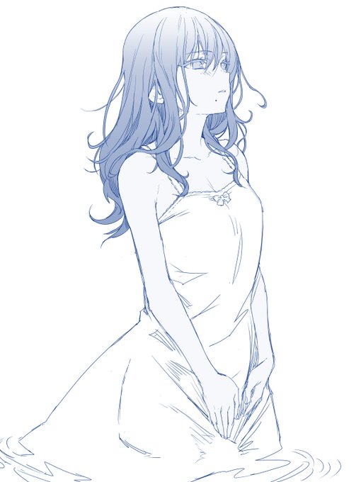 儚げ灯織ちゃん。限定なんかこわくねぇ!という気持ちで描きました。 