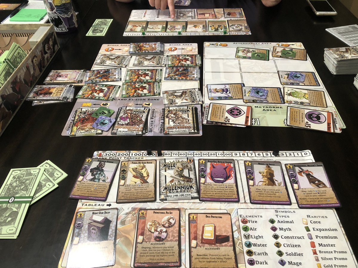 RuefulHeretic's tweet photo. Finally got to get play #MilleniumBlades and #ExpeditionToNewdale ,
#tabletop #boardgames #bgg https://t.co/vJvSfUtMXO